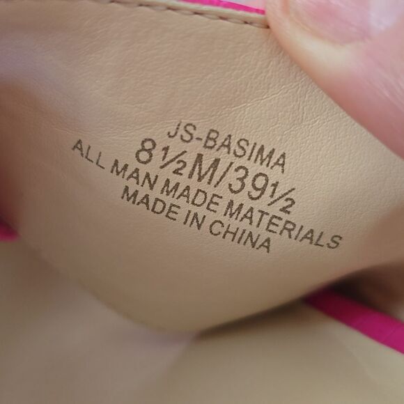 Jessica Simpson | Basima Pink Platform Sandals - Picture 9 of 9